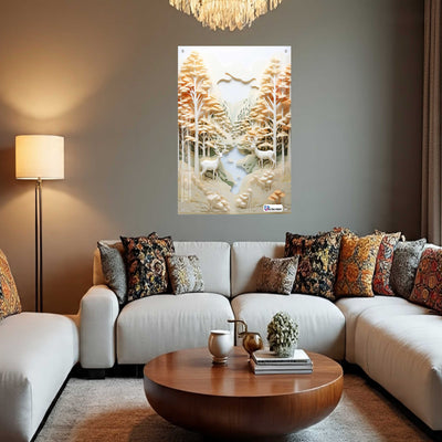 Abstract Luxury Acrylic Wall Decor